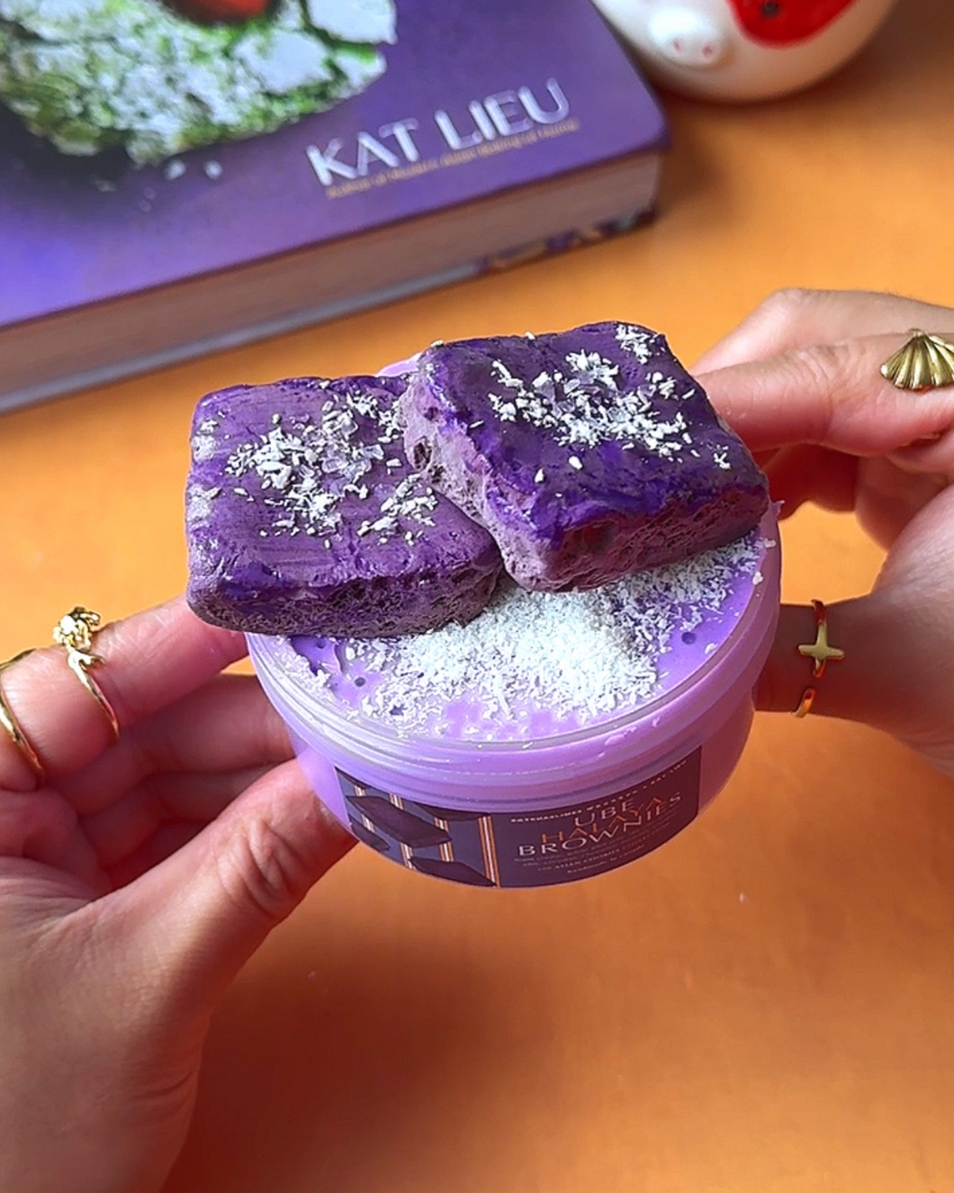UBE HALAYA BROWNIES
