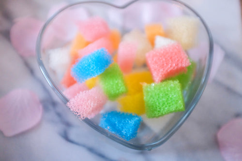 Multicolour Sponge Crunch Cubes ★