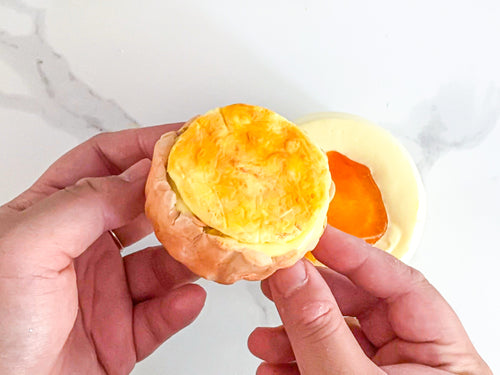 MOLTEN CHEESE TART