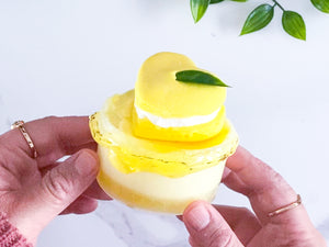 POTCHA PIG: LEMON HONEY MACARONS