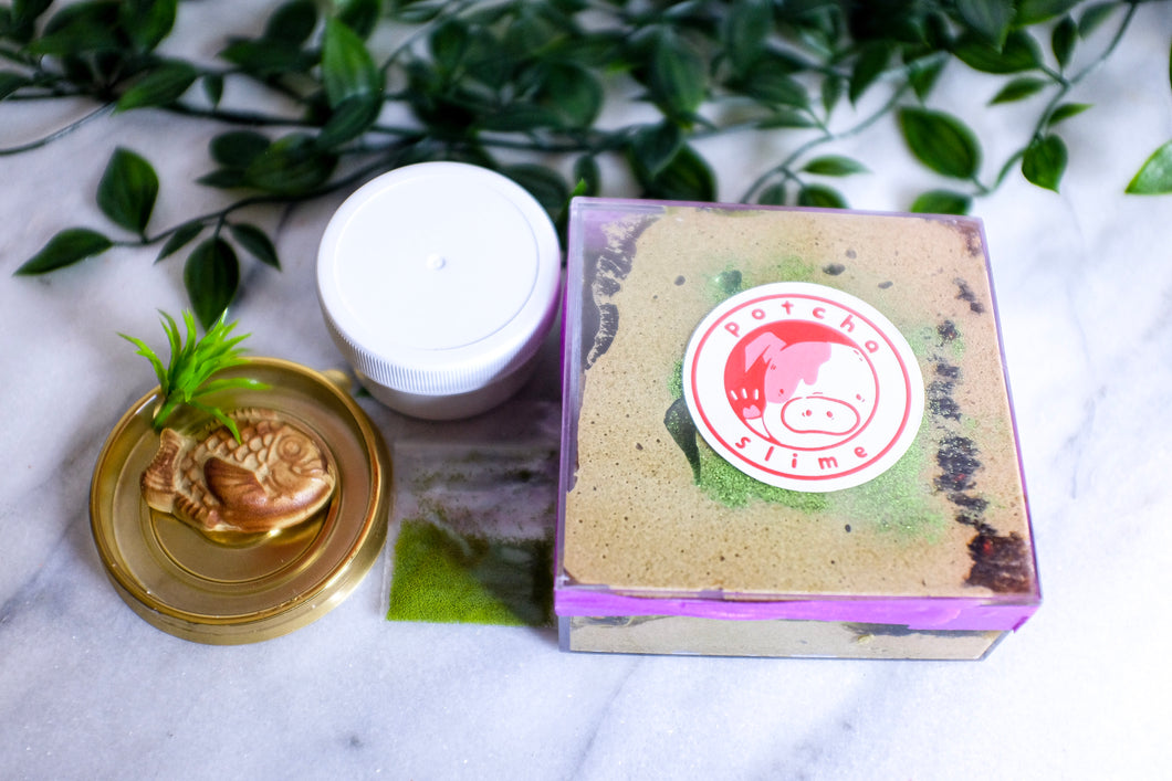 Matcha Red Bean Brick Toast ★