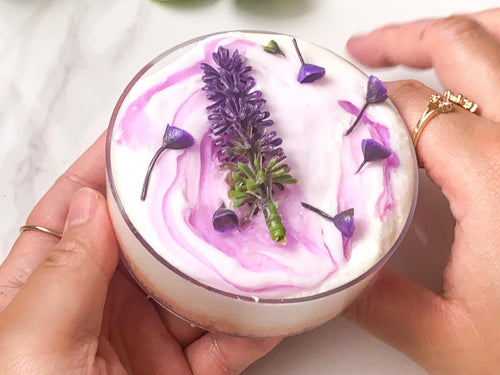 LILAC CHEESECAKE