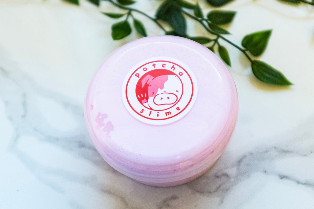 Rose Milk Boba Tea ★